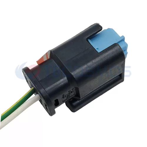 2-Pin Female Auto Parts Sealed Waterproof Automotive Wiring Harness Connector 1801176-4 Copper ABS for Wire Connections - image 4